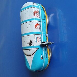 Cragstan Tin Toy Bus/Train "Alpine Express" Japan Non-working